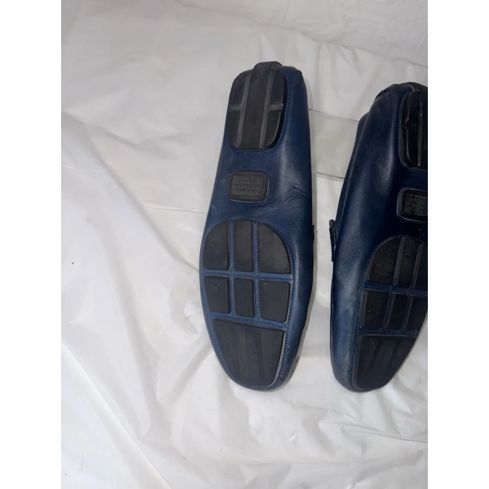 To Boot New York Palo Alto Driving Shoes leather Navy Loafers Men’s 10.5